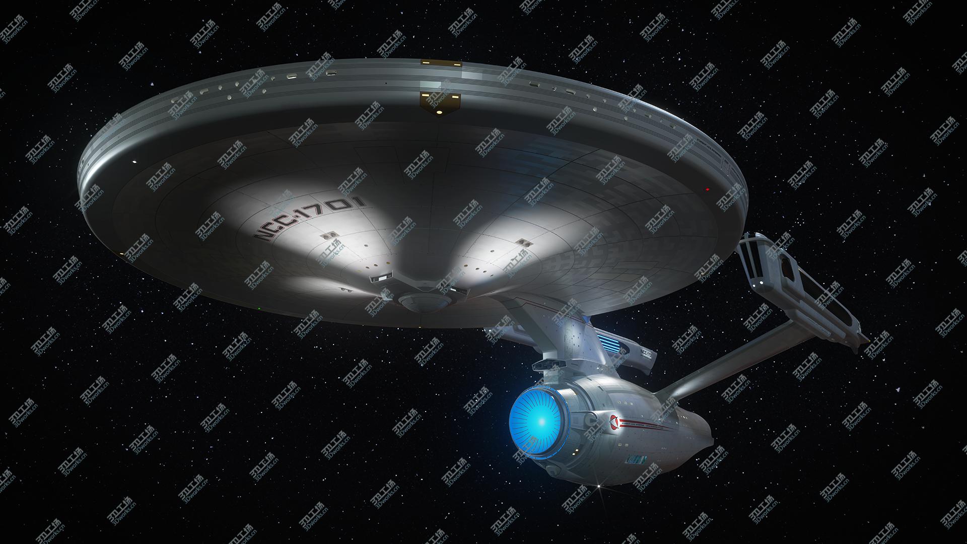 images/goods_img/20210319/USS Enterprise Refit - 3D Interiors 3D model/2.jpg
